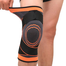 Load image into Gallery viewer, 3D Knee Compression Pad - Orange / S