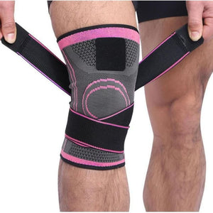 3D Knee Compression Pad - Pink / XXXL