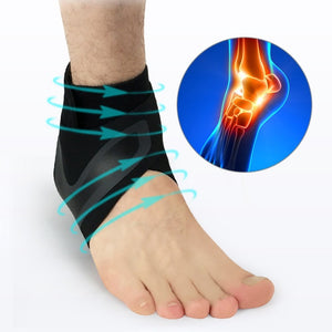 AnkleFit™ Adjustable Elastic Ankle Sleeve
